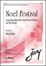 Noel Festival SATB choral sheet music cover Thumbnail